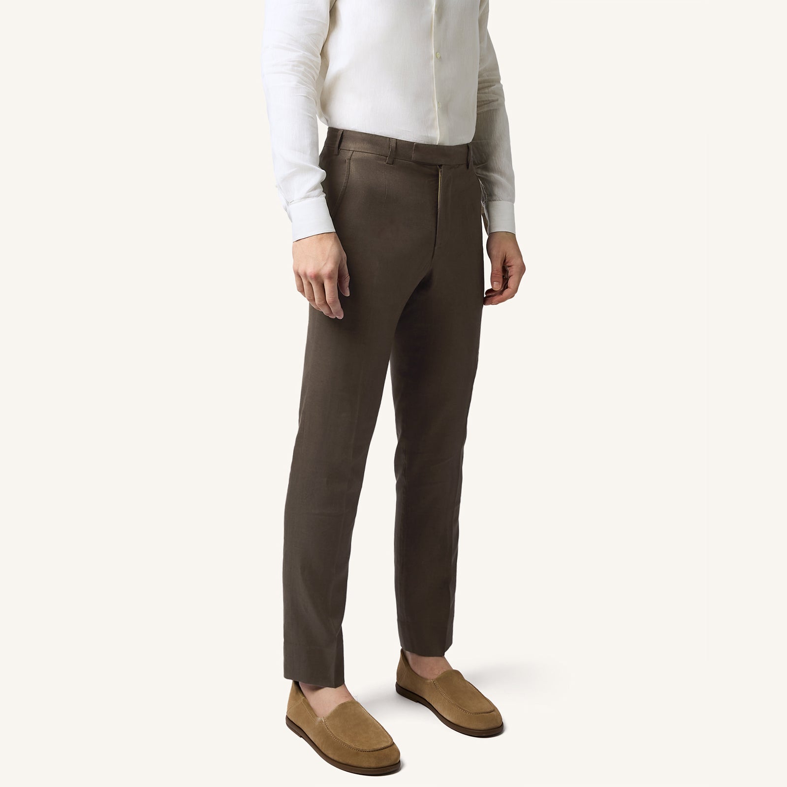Dried Fig Linen Pant