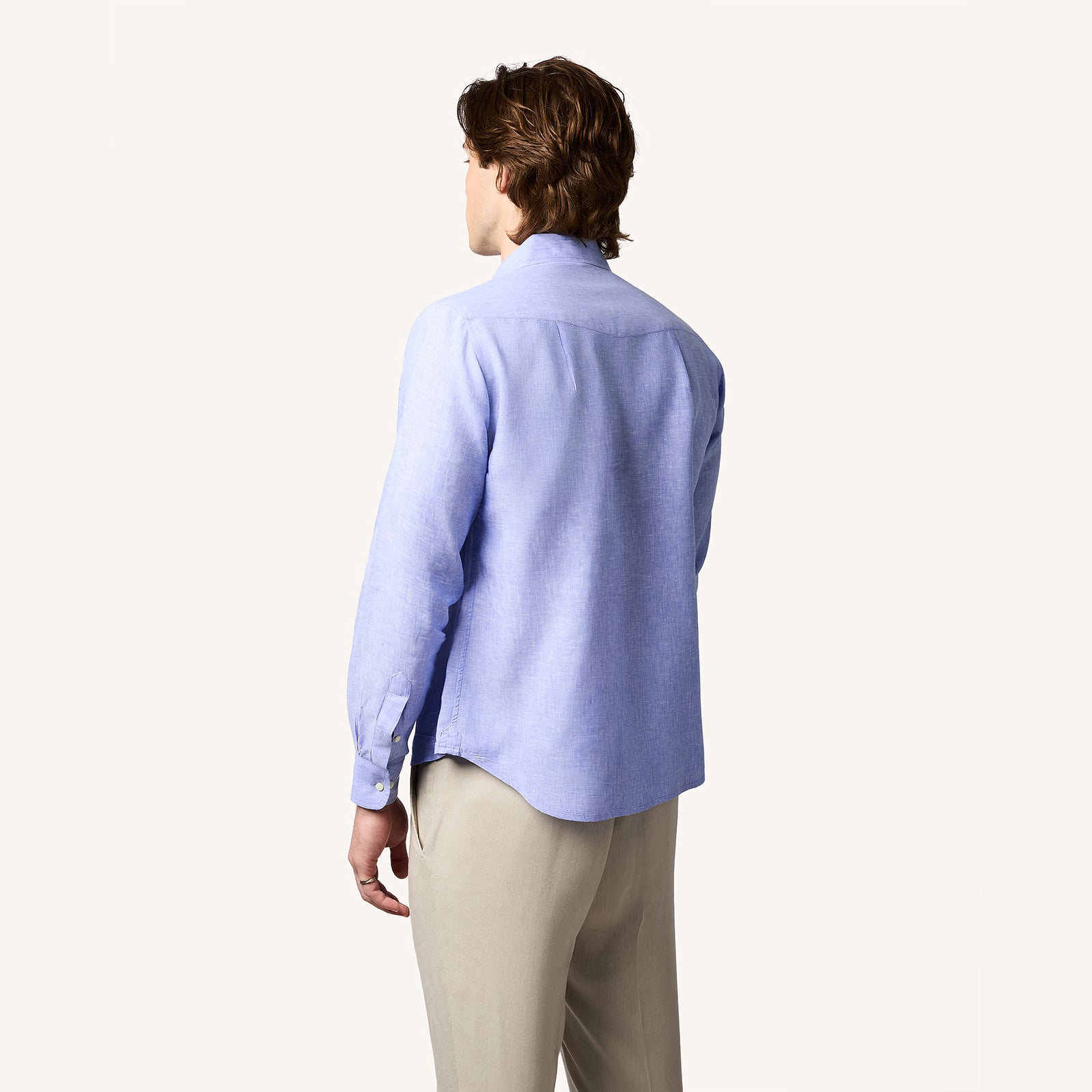Stillwater Lilac Linen Shirt 34