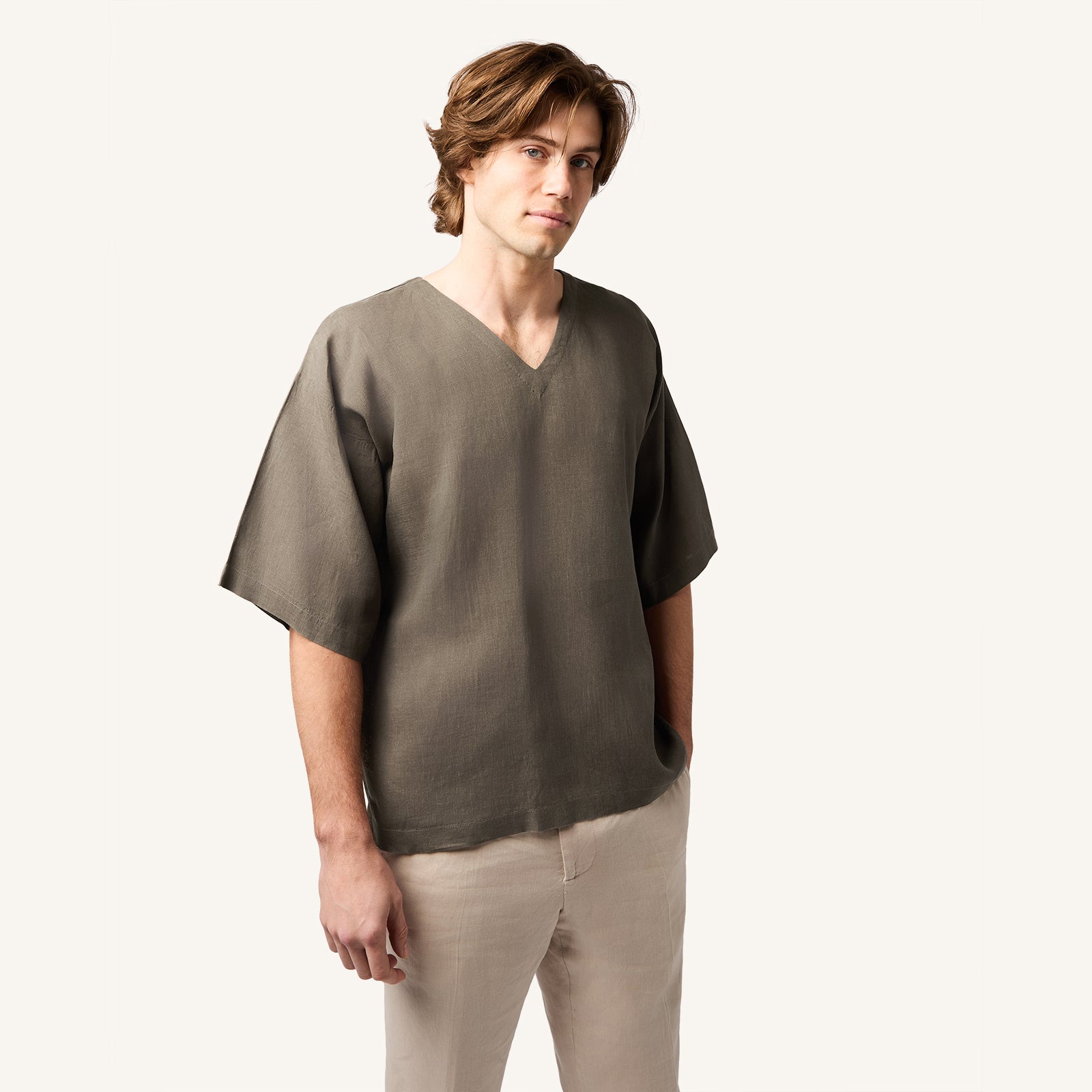 Ashfall Linen T-Shirt