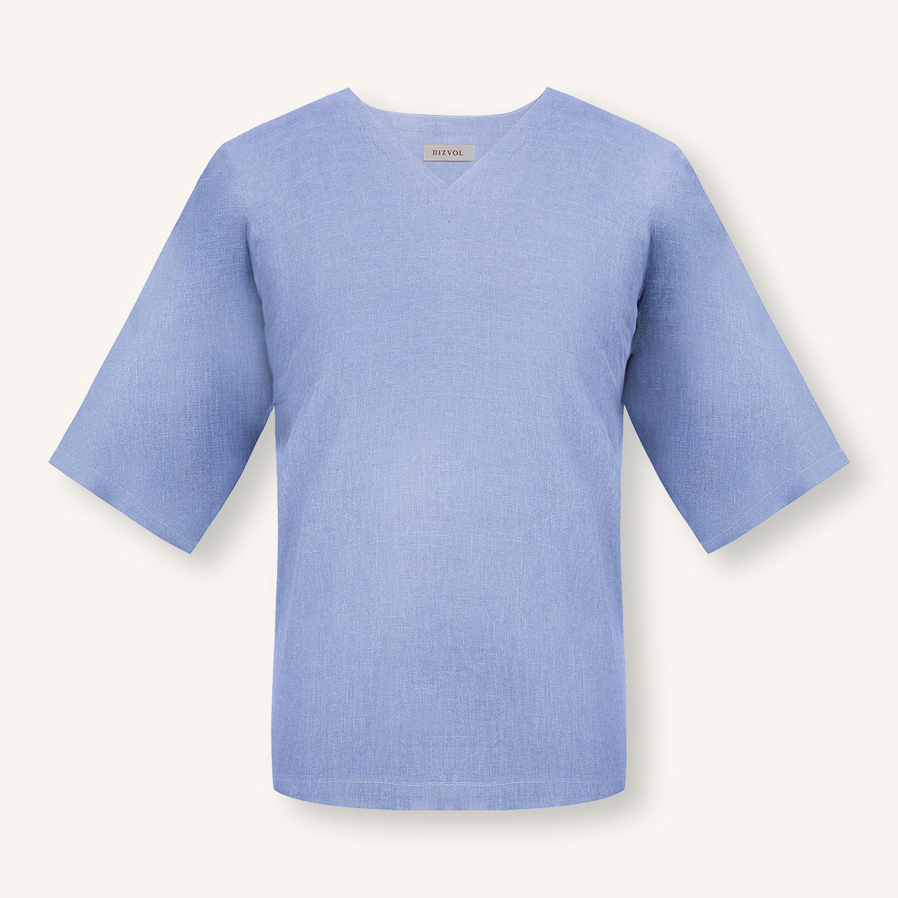 Stillwater Lilac Linen T-Shirt 34