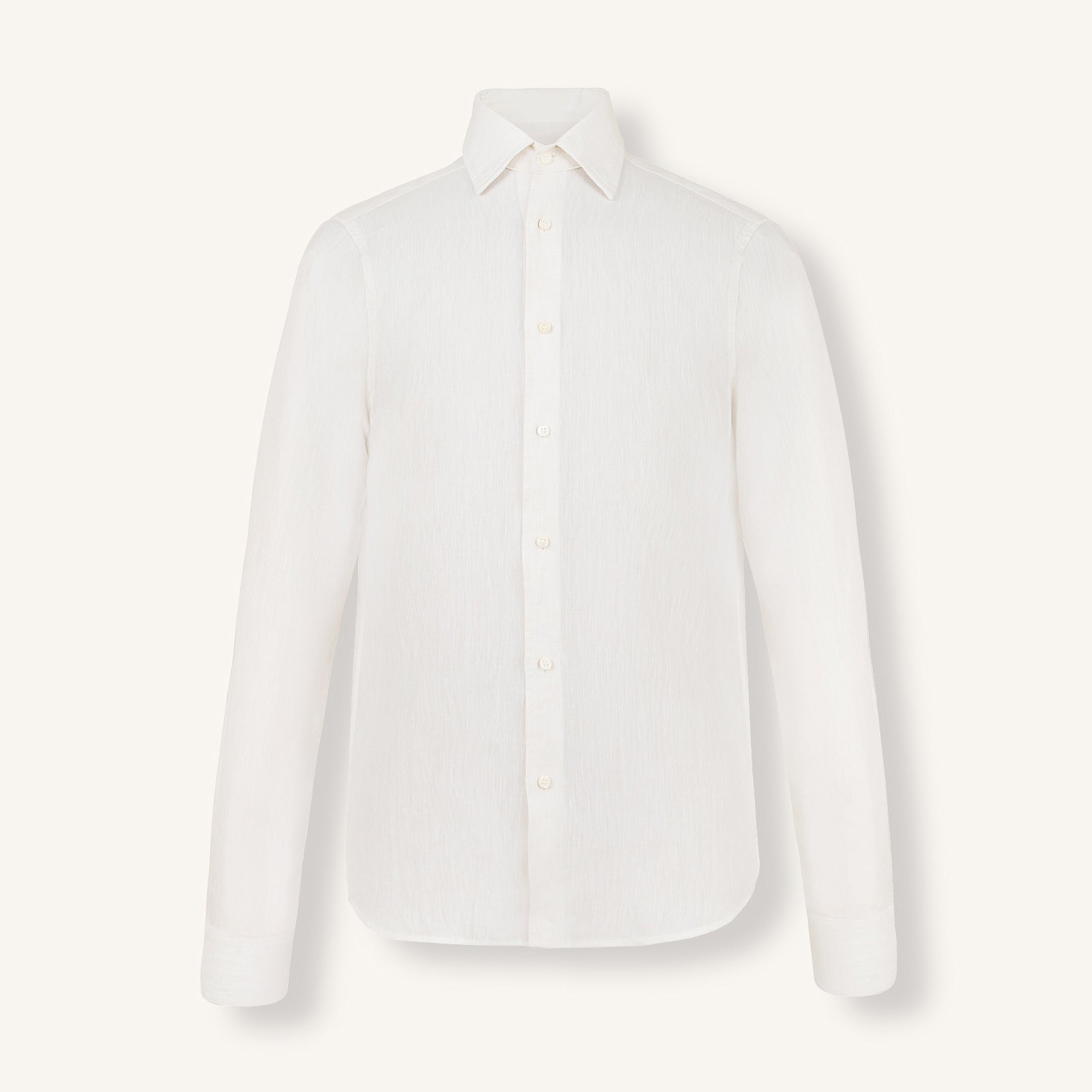 Ivory Ash Linen Shirt