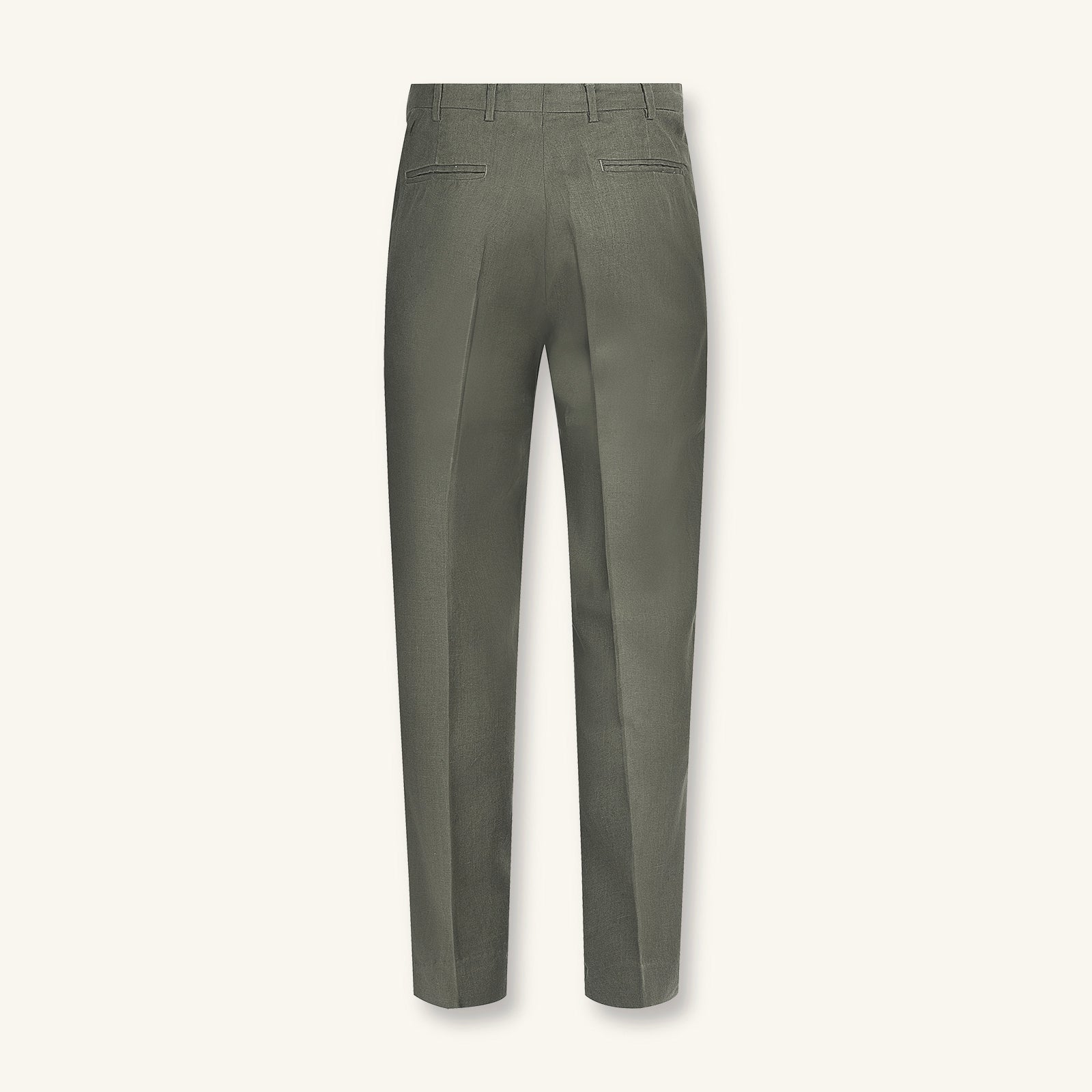 Oliva Scura Linen Pant