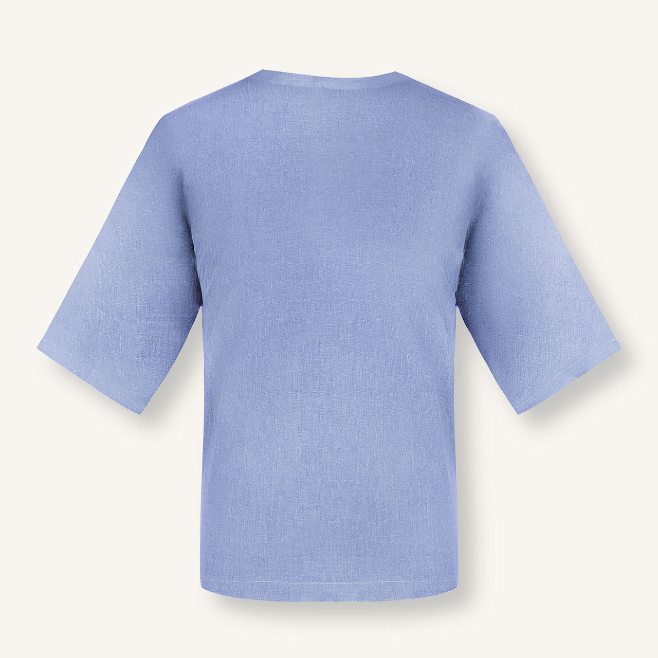 Stillwater Lilac Linen T-Shirt 34