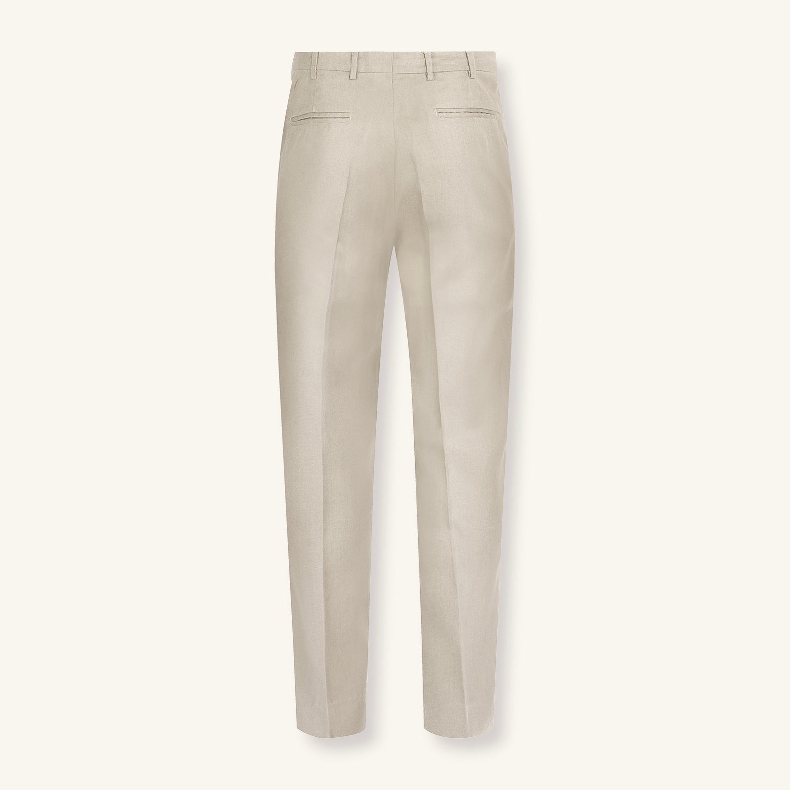 Salt Beige Linen Pant