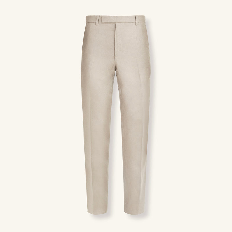 Salt Beige Linen Pant