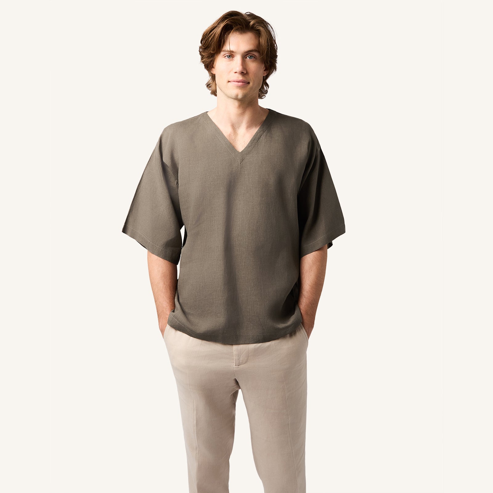 Ashfall Linen T-Shirt